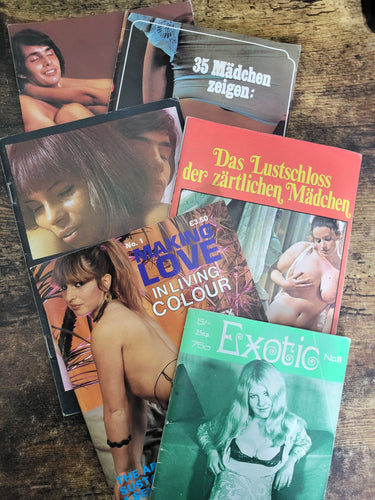 Lucky Dip × 6 Small Format Magazines.. Random Selection